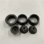 Insulator Coffee Machine Alumina Grinding Burr Black Al2O3 Ceramic Grinder Core