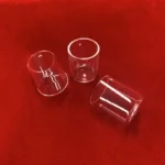 High Purity Flat Bottom Quartz Crucibles Clear Silica Quartz Glass Cylindrical Crucibles with Holes - Image 4