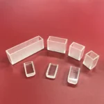 Frosted Square Quartz Glass Cuvette 2 Sides Transparent 2 Sides Frosted for Lab Analyse - Image 4