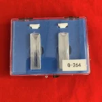 Lab Spectrometer Quartz Glass Cuvette Semi-micro Flow Cell Two Sides Frosted Walls - Image 6