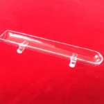 Heat Resistance Half Round clear Diffusion Clear Fused Quartz Furnace Boat