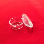 Laboratory Instrument Clear Fused Silica Cylinder Crucible Transparent Quartz Glass Melting Crucibles with Lid - Image 6