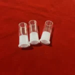 Heat Resistance Frosted EndsTransparent Fused Silica Quartz Glass Tube Connector - Image 6