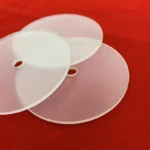 Surface Frosted Large Diameter Quartz Glass Disc High Purity Silica Quartz Opaque Board - Image 3