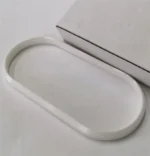 225*115*14T Oval Shape Zirconia ZrO2 Ceramic Ink Cup Scraping Ring for Pad Printing - Image 2