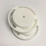 Easy Cutting Drilling Machinable Ceramic Parts Glass Macor Ceramic Porous Disc Spacer Rounded Plate - Image 5