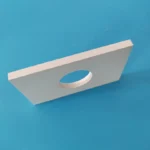 High Temperature Resistant Boron Nitride Ceramic Plate with a Central Hole - Image 3