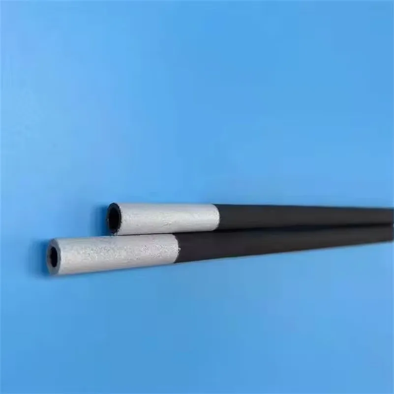H7e4076bbe52a4ce3847fe9f8cae4b3eey.webp 1700c Mosi2u Silicon Carbide Ceramic Heating Element, Sic Heating Rod /bar/Heating Element Rod SIC Tube Heater - Image 1