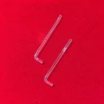 Customize Quartz Glass Shaft Silica Glass Rod with Angles - Image 2