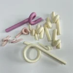 Standard or Customized Textile Machinery pink 95% 99% Alumina Al2O3 Ceramic Pigtail Yarn Guide - Image 2