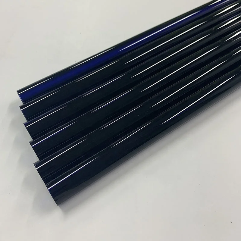 H81ba9689a8c046ebaf5e42a7ec70964eg.webp Heat Resistance Black Light Blue Quart Glass Pipe Lamp Purple Quartz Heating Tubes - Image 1