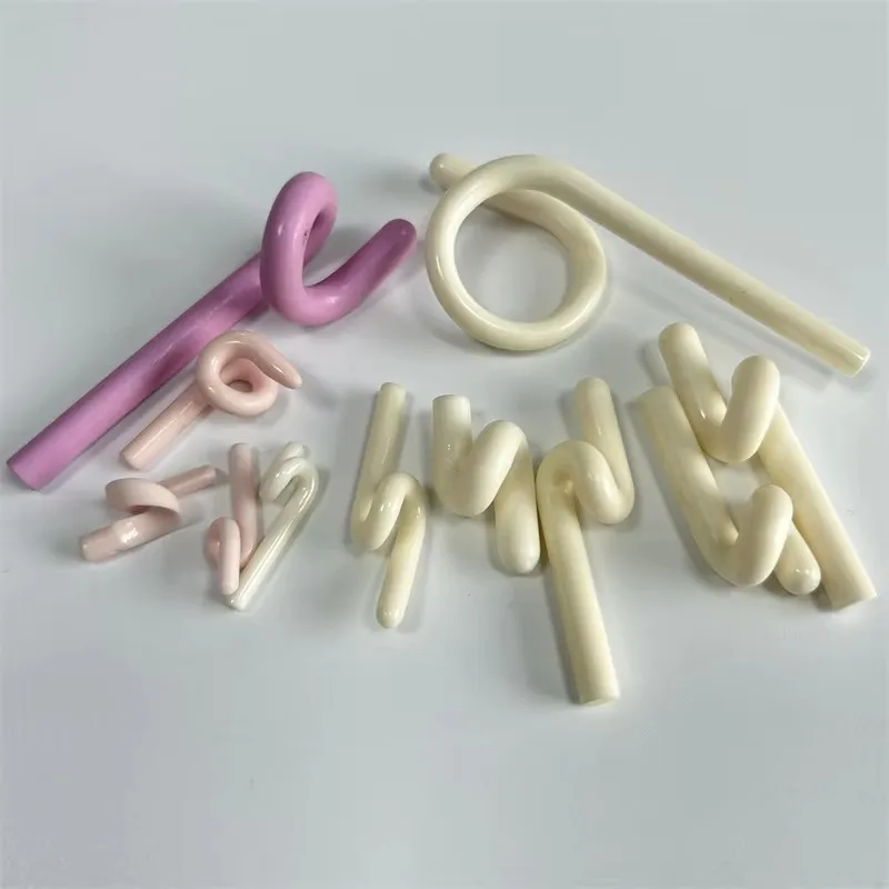 H829eea090ea74a91b4b93e18d0c3effbA.webp Manufacturers Custom Factory Textile Ceramic Wire Guides Textile Machine Ceramic Eyelet Pig Tail - Image 1