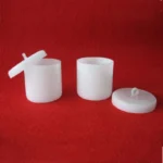 30ml 50ml Milky White Quartz Glass Crucible Translucent Fused Silica Melting Crucible for Industry