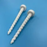 Cordierite Mullite Refractory Ceramic Steatite Ceramic Screw Tube Insulator Porcelain Parts - Image 2
