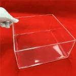 Custom Quartz Glass square Boxes of Various Sizes for Laboratory Chemical Decomposition Chambers - Image 2