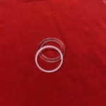 Transparent Quartz Glass Polishing Flange Part High Purity Clear Silica Quartz Ring - Image 5