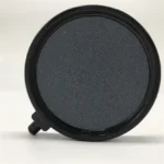 Round Grey Fish Tank Oxygenating Pan Burst Air Aquarium Bubble Stone Plate Accessory - Image 2