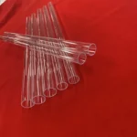 Factory Custom Fused Silica High Purity 99.99% High Transmittance Thickness 4mm 5mm 6mm Quartz Glass Tube