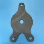 Customized Insulator Silicon Carbide Irregular Board High Strength Black SiC Ceramic Plate