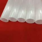 Both ends open milky white quartz glass tube customize opaque silica quartz pipeline - Image 6