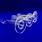 Customized  Silica Glass Tube Quartz Tube with Flange - Image 2