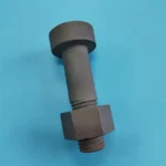 Reaction Sintering Silicon Carbide Block Insulator SiC Ceramic Screw Nut - Image 2