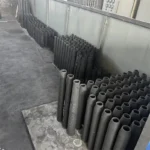 High Temperature Refractory Recrystallized Resic Sisic Sic Silicon Carbide Ceramic burner Nozzles Tube - Image 2