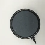Round Grey Fish Tank Oxygenating Pan Burst Air Aquarium Bubble Stone Plate Accessory