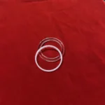 Factory Custom Cuarzo Fused Silica Quartz Glass Round Polished Quartz Ring Fused Silica Ring - Image 6