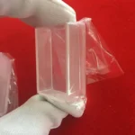 Q684 Laboratory High Purity Clear Silica Quartz Cell Transparent Flow Quartz Cuvette - Image 2