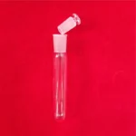 Laboratory glassware Quartz Glass Test Tube Round Bottom With Glass Stopper Lid for Chemistry Laboratory - Image 2