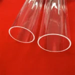 High Heat Resistant Clear Quartz Glass Blowing Tube Various Size and Thickness Silica Glass Pipe