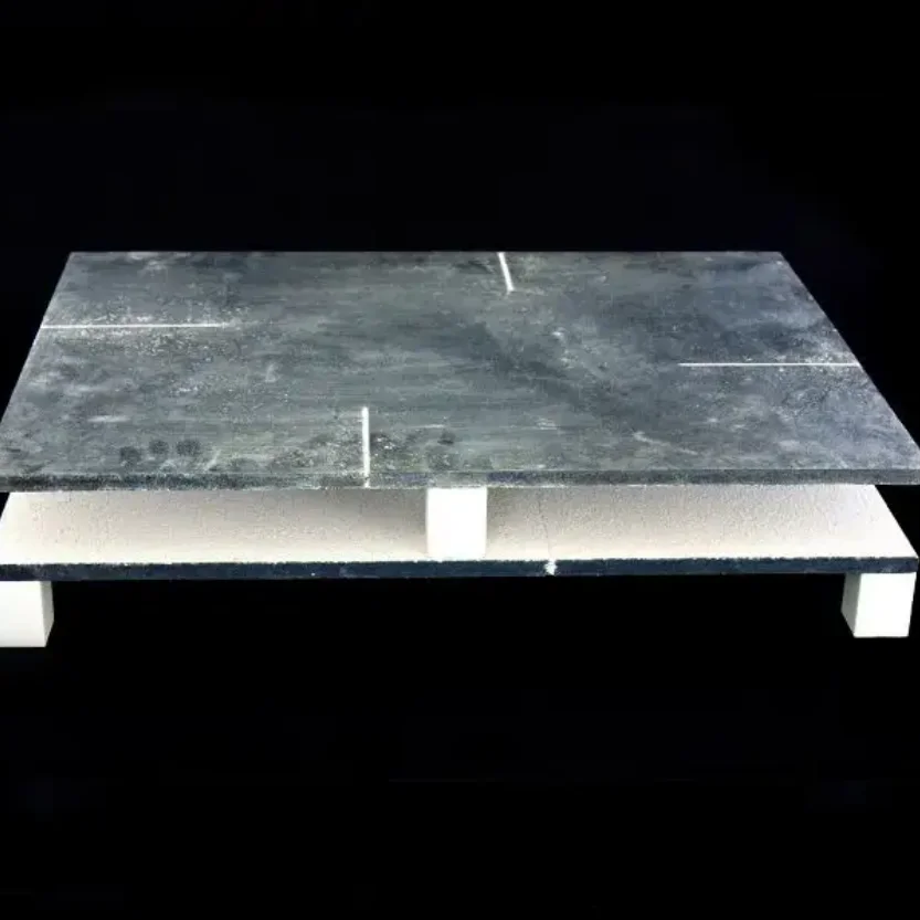 H8e53eccd840b40cf83be4c93631eebc6X.webp High Temperature Resistant Silicon Carbide SiC Ceramic Setter Plate RSiC Kiln Shelves - Image 1