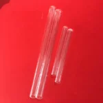 Custom  Quartz  Tubes One End  Open the Other End Round Closed Bottom - Image 3