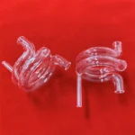 Custom Heat Resistance Polished Transparent Spiral Quartz Tube clear Spiral Fused Silica Glass Coil Tubing for Tube Furnace - Image 4