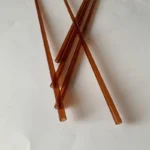 Custom Red Silica Glass Tube Colored  Quartz Tubing - Image 2