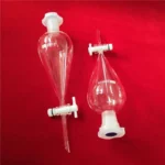 50ml-20000ml Separatory Funnel Glass Perfume bar Dispenser Bottle Print logo Pearshaped Funnel glassware Separatory Glass Funnel