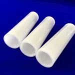 High Temperature Resistant Milky White Quartz Glass Heating Tube Opaque Silica Glass Pipes - Image 2