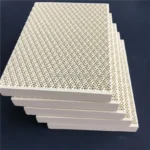 Household LNG Fire Grate Far Infrared Honeycomb Ceramic Plate for burner Furnace