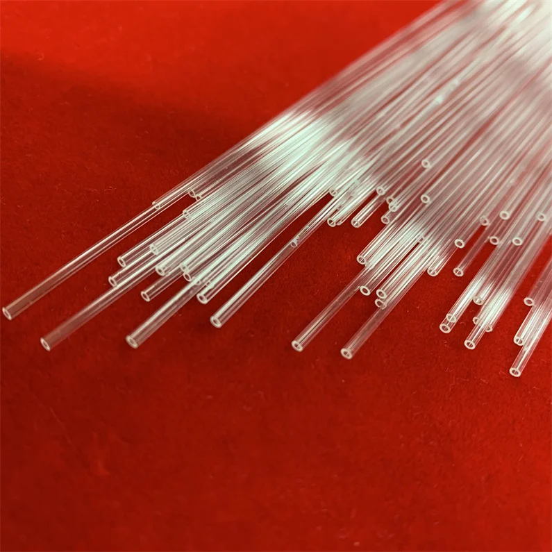 H926d3e421e16473ab9c696a0720a4736D.webp High Temperature Resistant Micro Capillary Quartz Glass Tube Glass Capillary Tube OD 1mm 2mm 3mm - Image 1