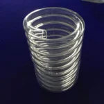 Custom Heat Resistance Quartz Glass Tube Oil burner Helix Cooling Pipes - Image 6