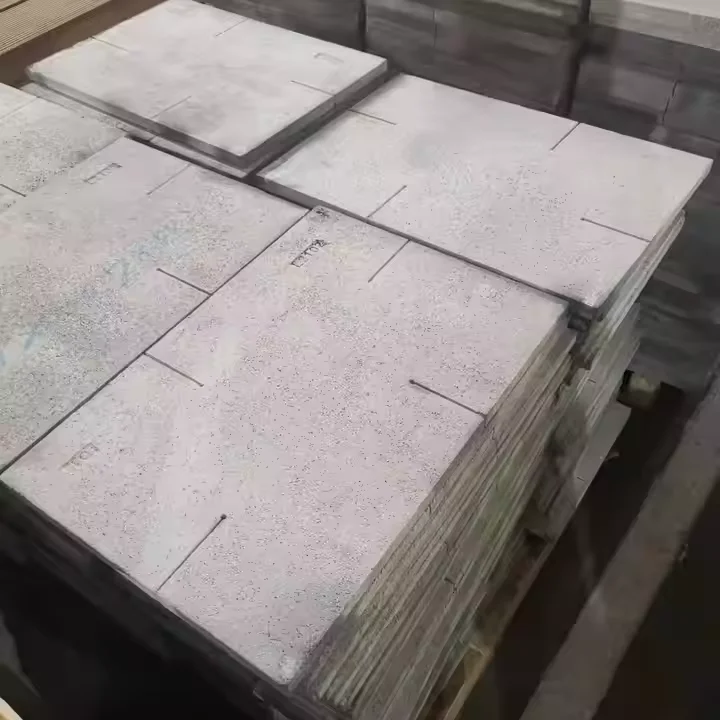 H9386fddce0ce4918a0fb122db48a52dbu.webp Refractory Nitride Bonded Silicon Carbide Kiln Shelves Sintered SiC Silicon Carbide Shelf for Muffle Furnace Firing Ceramic - Image 1