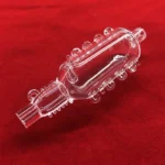Quartz Digestion Tube Ammonia Nitrogen Fused Silica Digestion Tube Heat and Acid Resistant Transparent Dropper Welded Tube