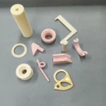 Alumina Ceramic Half Ring Textile Ceramic Guide Yarn Parts Textile Ceramic Wire Guide