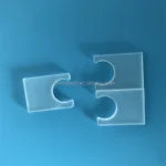 High Temperature Resistant Deep Processing Opaque Quartz Glass Sheet With Cut Hole - Image 5