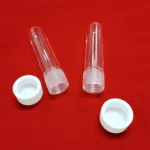 OD20mm Round bottom clear quartz test tube with screw thread stopper - Image 6