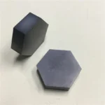 Customize Hexagonal Refractory SiC Silicon Carbide Ceramic Shock Resistance Plate/sheet Hexagonal Tiles - Image 2