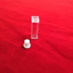 Spectrophotometer PTFE Lid Pathlenth 1mm Volume 0.35ml Standard Quartz Glass Cuvette - Image 2