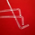 High Purity Precision Polished Quartz Bar L Shape Fused Silica Rod - Image 6