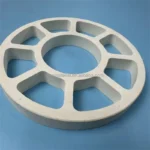 Customized Size Cordierite Mullite Ceramic Saggar Refractory Kiln Setter Plate with Hole for Sintering Use - Image 2